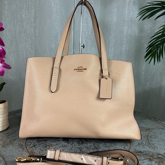 Coach Charlie Medium Carryall 25137 LI/Beechwood - Picture 1 of 11